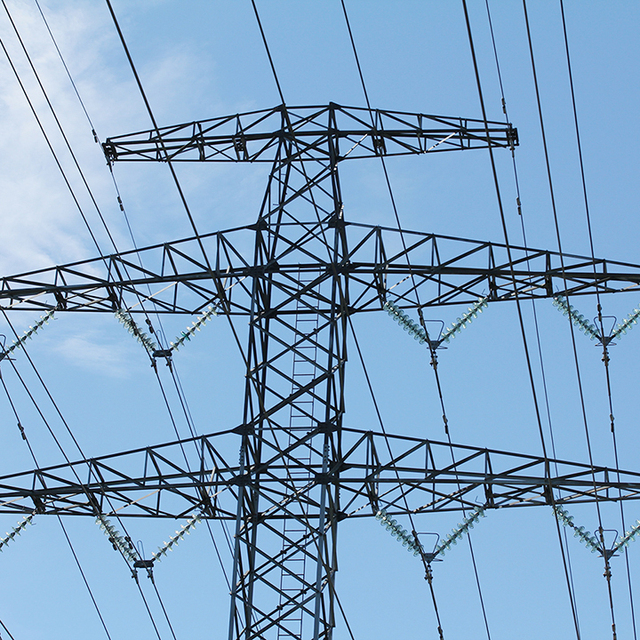 330kV Transmission Tower Heavy Duty Angle Tower Anti-Rust Coating Customizable Height