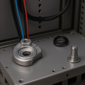 อุปกรณ์ล็อคสายเคเบิลและสายไฟโลหะพร้อมซีลโอริง - Product Image 3