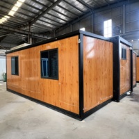 Maisons modulaires en conteneurs d'acier HuaYing Simple Love Home 20/40FT, style nouveau, pas cher, étanches et extensibles