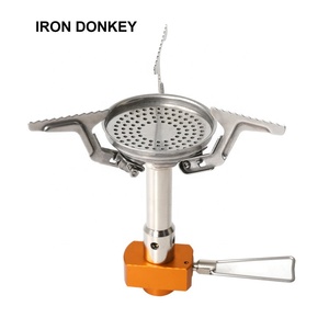 IRONDONKEY 3000W Réchaud de <span class=keywords><strong>camping</strong></span> léger Mini tête intégrée Support pliable Portable Ultra léger <span class=keywords><strong>Camping</strong></span> Réchaud à <span class=keywords><strong>gaz</strong></span> - Product Image 1