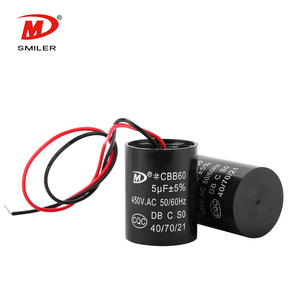 Smiler 450vac 50/60Hz 25/70/21 động cơ tụ <span class=keywords><strong>cbb60</strong></span> 10uF <span class=keywords><strong>12UF</strong></span> cho <span class=keywords><strong>AC</strong></span> động cơ chạy tụ - Product Image 2