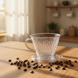 Filtre à café en plastique poreux épaissi résistant aux hautes températures, <span class=keywords><strong>extraction</strong></span> uniforme, pour le café filtre, réutilisable - Product Image 3