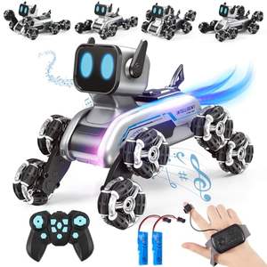 Spielzeug Trend 2024 2,4 GHz 8WD Gesten erkennung Stunt Smart Rc Autos Intelligente automatische Fernbedienung Roboter Hundes pielzeug für Kinder - Product Image 1
