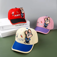 Nueva Gorra de Béisbol Infantil con Diseño de Personajes de Dibujos Animados, Estilo Moderno para el Día a Día, Unisex, Ajustable, Primavera/Verano