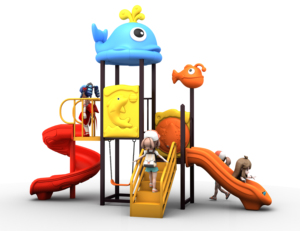 Parque de Trampolines con Toboganes de Plástico para Exteriores, Diseño Personalizado, Certificado CE, Garantía de 3 Años, Diversión para Niños - Product Image 4