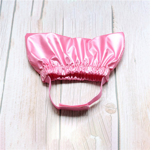 Chapeau de bain imperméable en tissu non tissé pour chats, avec protection pour les oreilles, plusieurs couleurs disponibles - Product Image 4