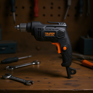Truper Industrial 1/4 In Corded Drill 380W Variable Speed Keyless Chuck Woodworking <b>Tool</b> - Product Image 2