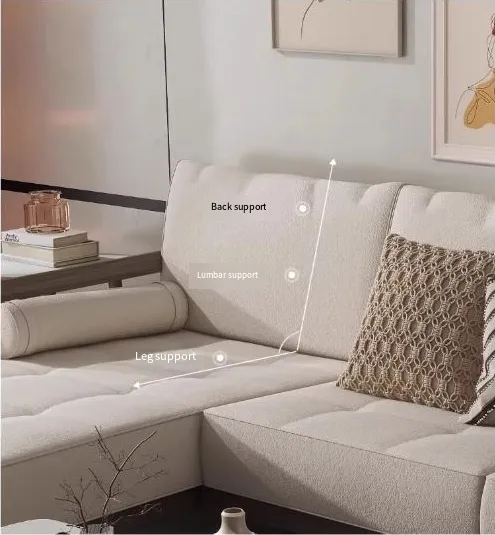 Furnitur kayu tiga kursi kustom set sofa elegan desainer hotel kelas atas mewah ruang tamu rumah modern