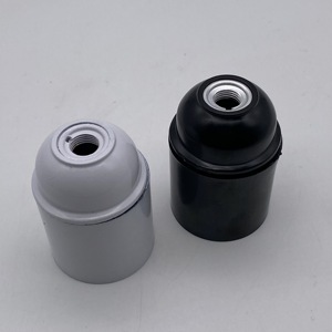 Hot Selling Bakelite <strong>Light</strong> <strong>Bulb</strong> <strong>Socket</strong> CE E27 T210 Threaded Lamp Holder 4A 250V Black Plastic <strong>E26</strong> Lamp Holder <strong>Socket</strong> E27 La - Product Image 4