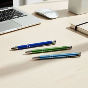 Stylos à bille en métal personnalisables avec logo, nouveauté, vente en gros, pour hôtels, bureaux, publicité, cadeaux promotionnels - Product Image 4
