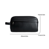 Dompet Pria Kulit PU Berkualitas Tinggi, Model Unisex, Stylish, Tahan Aus, Sederhana, Multifungsi, Warna Solid