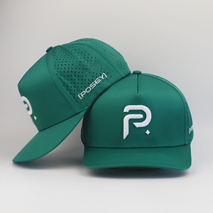 Casquettes de baseball personnalisées brodées en 3D à 5 panneaux, ajustables, structurées, style snapback, pour hommes, pour le sport et le golf - Product Image 2