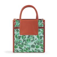 Sac à main carré en cuir PU imprimé camouflage sur mesure, mini sac fourre-tout, sac bandoulière pour femmes, pour le quotidien, les voyages, le shopping, les vacances, cadeau