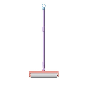 Rodillo quitapelusas de 24 cm de ancho, adhesivo fuerte para eliminar pelo y pelusas, limpieza del hogar - Product Image 2