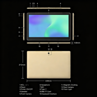 Nueva Tablet PC Industrial de 14 Pulgadas, 1920x1080, Android 13.0, MTK Octa Core, 6GB+128GB, 5+13MP, Resistente al Agua, a Prueba de Golpes, para Negocios
