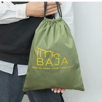Sac à dos portable avec cordon de serrage, logo personnalisé, sac de rangement en toile pour la gym avec doublure en polyester