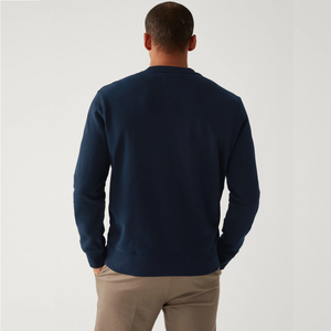 Sweat-shirt d'hiver surdimensionné pour femme en élasthanne/coton écologique, avec logo personnalisé, en molleton épais et lourd, coupe épaules tombantes, haut long - Product Image 4