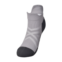 Chaussettes de course épaisses pour cheville, antibactériennes 7A, pour hommes, été, désodorisantes, absorbant la transpiration, antidérapantes, chaussettes de sport à compression
