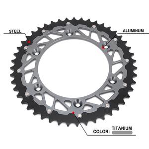 Piñón de cadena de aluminio CNC Guangzhou Sprockets para piezas de modificación de motocicleta todoterreno G310 R / G310/F650 - Product Image 2