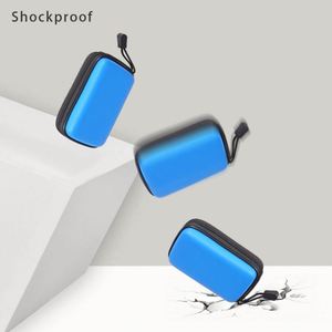 Custom PU Hard Disk Protective Case Waterproof EVA <b>Pouch</b> HDD Box Enclosure Portable SSD Storage Bag with Power Bank Feature - Product Image 3