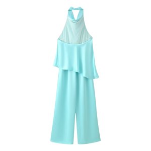 MYST&ZA Collezione Estiva <span class=keywords><strong>Donna</strong></span> 2026: <span class=keywords><strong>Tuta</strong></span> Elegante, Dolce e Piccante <span class=keywords><strong>in</strong></span> <span class=keywords><strong>Raso</strong></span> con Scollo all'Americana e Schiena Scoperta 8562372 - Product Image 6