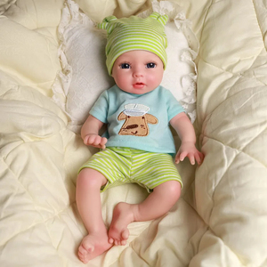Bébé Reborn en Silicone de Haute Qualité Platinum 100% Réaliste de 30 cm (12 pouces) de Babeside Terry, Jouet Doux pour Garçon, Poupée de Mode - Product Image 4