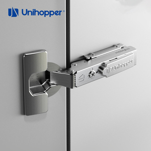 Unihopper hutton 4D có thể điều chỉnh mềm tốc độ đóng cửa đồ nội thất bản lề nhanh hơn cài đặt tủ bếp thủy lực bản lề - Product Image 1