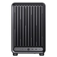 New Jonsbo D33 BK/WH Mini-ITX / Micro-ATX Mid Tower Computer Case Black Mini Mesh Case Desktop Micro ATX Chassis Portable case