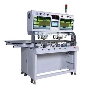 ST-100DW high precision double head cof cog fog bonding machine for led lcd tv screen panel repair