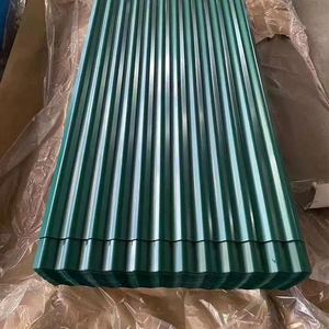 แผ่นหลังคาเหล็กลูกฟูกเคลือบสังกะสีรีดร้อน PPGI หนา 0.22-0.25 มม. ได้รับการรับรองมาตรฐาน CE/ISO 9001 เคลือบสี - Product Image 3