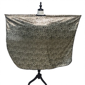 Cape de coiffure 160*140mm en satin imprimé léopard, <span class=keywords><strong>anti</strong></span>-adhérence aux cheveux, <span class=keywords><strong>anti</strong></span>-salissure, grande taille - Product Image 1