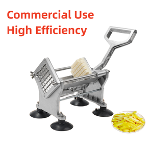 Cortadora de Patatas Fritas Industrial Comercial, Nueva Máquina Cortadora de Verduras para Frutas, Cebollas y Patatas - Product Image 3