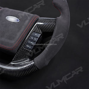 Volant en fibre de carbone personnalisé pour <span class=keywords><strong>Ford</strong></span> Ranger <span class=keywords><strong>Raptor</strong></span> F150 F-150 SVT/avec garniture de volant - Product Image 2