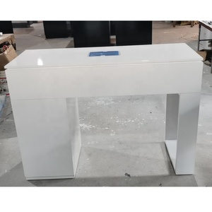 Blanc twin à rouler or enfants <span class=keywords><strong>aspirateur</strong></span> versez avec tiroirs collecteur de poussière pour ongles meubles de salon de table de <span class=keywords><strong>manucure</strong></span> - Product Image 4