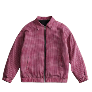Blouson Bomber Réversible Personnalisable en Spandex/Nylon pour Homme – Veste Coupe-Vent Hiver Streetwear de Haute Qualité avec Fermeture Éclair et Fourrure – Vente en Gros - Product Image 5