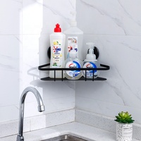 Étagère de cuisine murale à la mode organisateur enduit acier bois coin étagère à épices forme carrée ABS PC matériaux designable