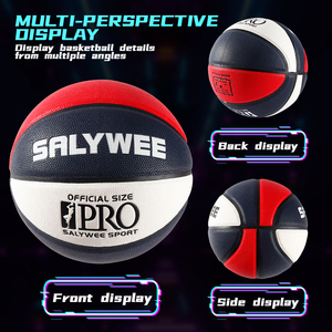 Ballon de basket-ball professionnel taille <span class=keywords><strong>7</strong></span> officiel en cuir PU, anti-humidité, résistant à l'usure, pour compétition intérieure et extérieure - Product Image 5