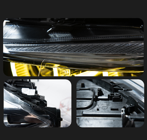 ไฟหน้า AURON รุ่นใหม่สำหรับรถยนต์ซีรีส์ 3 F34 ปี 2013-2020 พร้อมไฟ DRL 6000K 6000 ลูเมนส์ 12V 36W ใช้ได้กับรถยนต์ทั่วไป สำหรับการติดตั้งเพิ่มเติม/อัพเกรด - Product Image 5