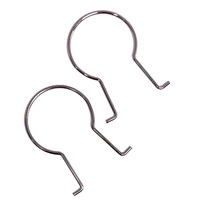 Ressort à gaz hélicoïdal en acier inoxydable pour enrouleur de fil plat d'ordinateur, avec anneau de retenue inversé, entraînement direct, modèle de ressort de formage de fil inférieur