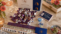 Jeu de Mahjong Américain 160 Tuiles Halloween, Ensemble de Jeu de Mahjong en Acrylique à Trois Couches avec Motif Chat Citrouille
