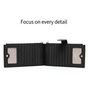 Nouveau <span class=keywords><strong>porte</strong></span>-cartes en PU grande capacité pour femmes, <span class=keywords><strong>porte</strong></span>-cartes multi-fentes, sac à fermeture éclair pour téléphone, portefeuille long multifonction portable - Product Image 6