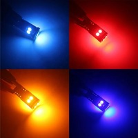 Chaude 6SMD 3030 194 168 Canbus sans erreur T10 LED clé de voiture intelligente lumière intérieure plaque d'immatriculation queue dôme liseuse W5W LED