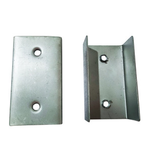 Conector de tubo de acero Haisun Hardware de 4x6 mm, 2.0 mm de grosor, inserto rectangular para unión de muebles - Product Image 4