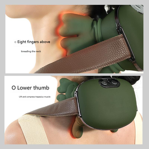 Neues Modell Schnur loses wiederauf lad bares <span class=keywords><strong>Massage</strong></span> gerät mit Wärme für Nackens ch ulter Bein Muskel entspannung Schmerz linderung <span class=keywords><strong>massage</strong></span> gerät - Product Image 2