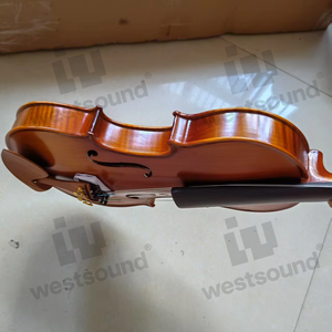 Violín hecho a mano de madera maciza al por mayor/OEM/precio de fábrica para principiantes adultos niños prueba de grado tocando violín clásico 1/2/3/4/8 - Product Image 4