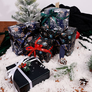 Wholesale 80g <b>Christmas</b> Kraft Paper 43*300cm Gift Luxury Custom Packaging Wrapping Paper Roll - Product Image 1