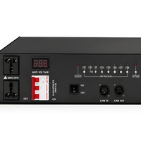 Séquenceur d'alimentation 16 canaux avec filtre, contrôle par relais 40A, écran LCD, liaison USB XLR pour performances, conférences et audio