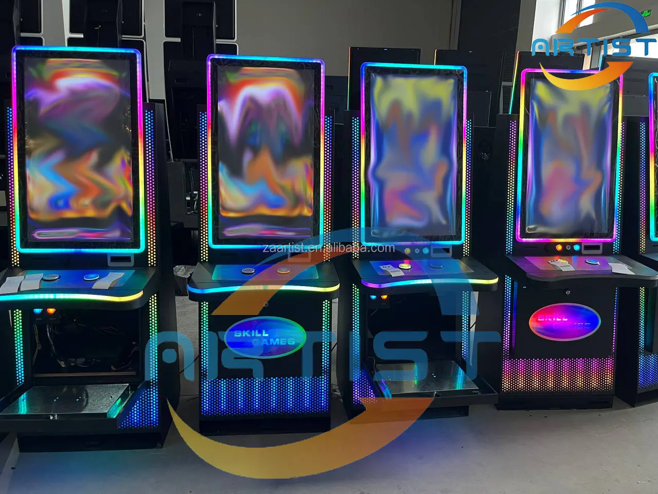 Drôle de jeu PIGGY'S BIG BREAK vertical HD écran tactile 3d cool version fusion 4 24h 7day service support skill game machine