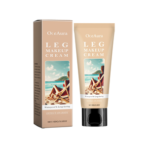 Breathable Semi-Matte Foundation <b>Cream</b> Natural Ivory White Smudge-Proof Concealer with SPF15 Concealer - Product Image 1