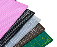 Tapis de découpe auto-cicatrisant Bview Art double face en PVC 5 couches, 45x60cm, épaisseur 3mm/5mm, pour le patchwork et la couture